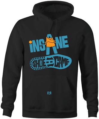 ''Insane Shoe Game'' Hoodie to Match Retro ''Cool Blue'' 1's