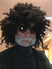 HALLOWEEN NOVELTY WIG BLACK AFRO FOR GAG DISGUISE FUN