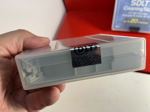 2 NEW MAXELL SDLT Cleaning Cartridge Tape SuperDLT 183710 - Afbeelding 4 van 6