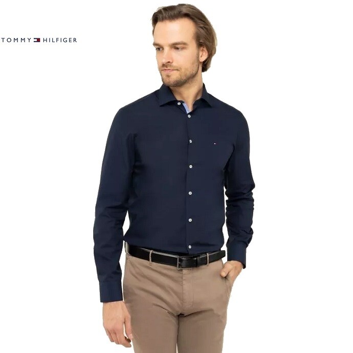 CAMICIA SLIM FIT UOMO TOMMY HILFIGER ART TT0TT06391 COLORE FOTO - Main Image