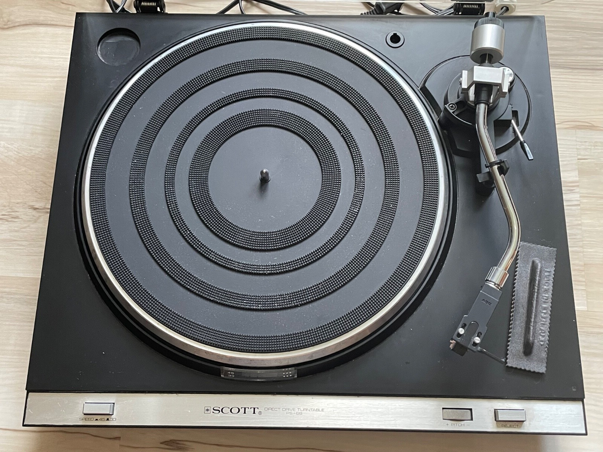 PSオートスコピー SCOTT PS68 Direct Drive Turntable | eBay