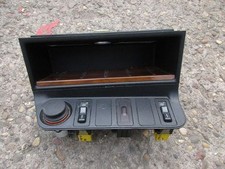 BMW E36 Coupe Mittelkonsole Ablagefach Wurzelholz Sitzheizung Schalter Holz 3er