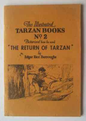 Illustrated TARZAN Book N° 2 Burroughs Bibliophiles Return of Tarzan Rex Maxon