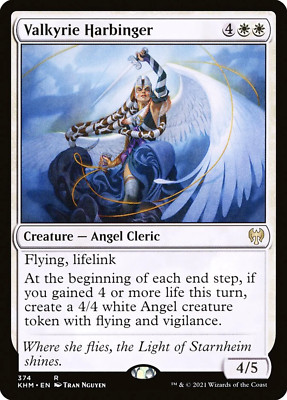mtg magic Annonciatrice valkyrie Harbinger FRENCH vf fr kaldheim
