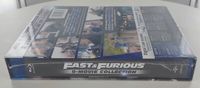 Fast & Furious: 9-Movie Collection (Blu-ray + Digital Code) Brand