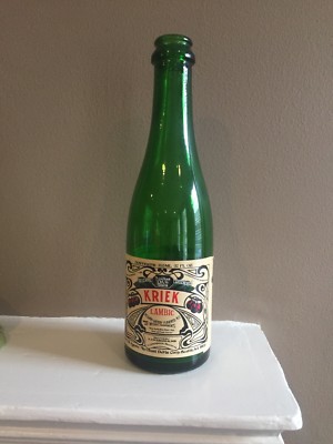 Vintage Kriek Lambic Belgian Ale Bottle (Empty)
