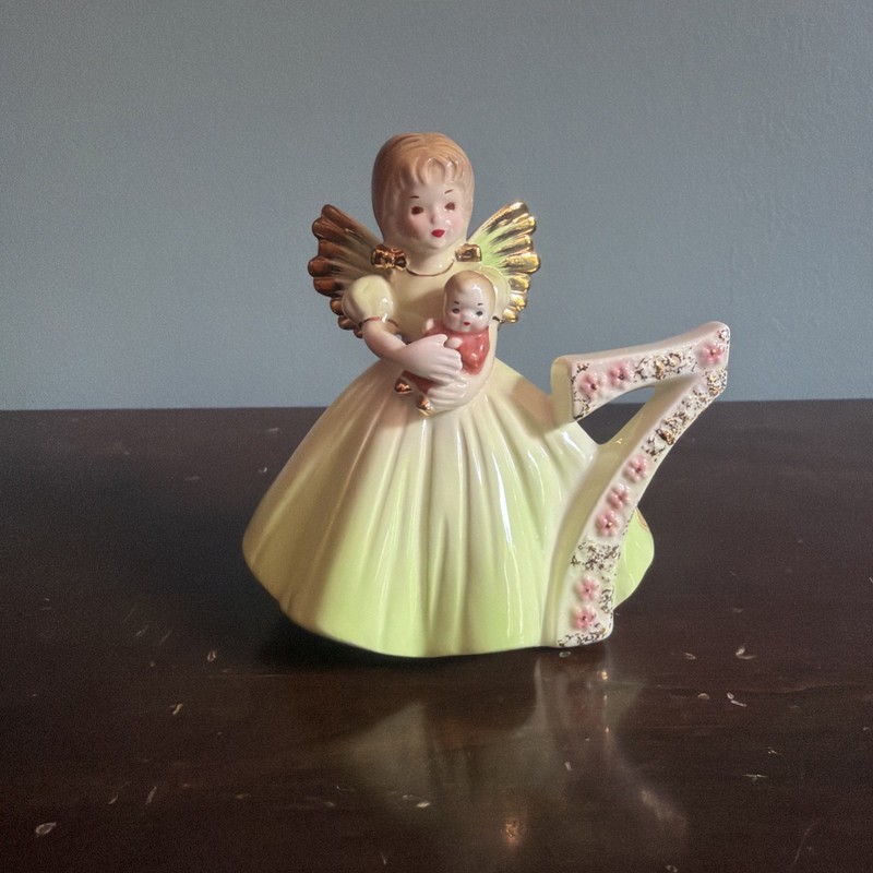 VTG Josef Original Birthday Angel Figurine Age 7