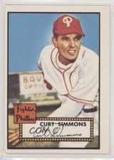 1983 Topps 1952 Reprint Series Curt Simmons #203 1b3