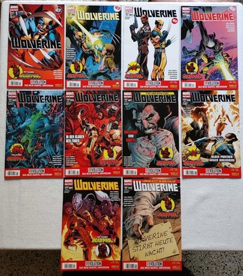 Wolverine/Deadpool 1-10 Comics Deutsch Panini 2013 Marvel Now! Z0-1