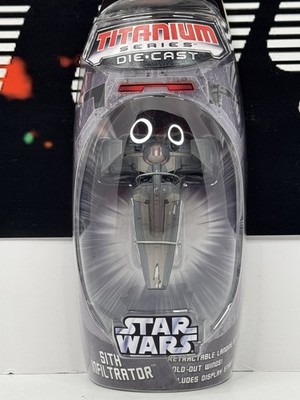 Star Wars 2006 Titanium Series Diecast SITH INFILTRATOR Micro Machines Galoob