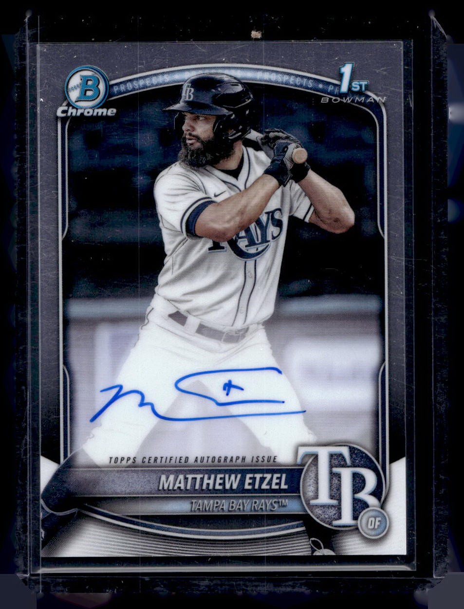 2025 Bowman Chrome #CPA-ME Matthew Etzel Prospect Autographs