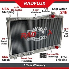 2354 Radiator For 1.7 L4 Honda Civic Exlxdx Em2 Es1 Es En2 2001-2005 Aluminum
