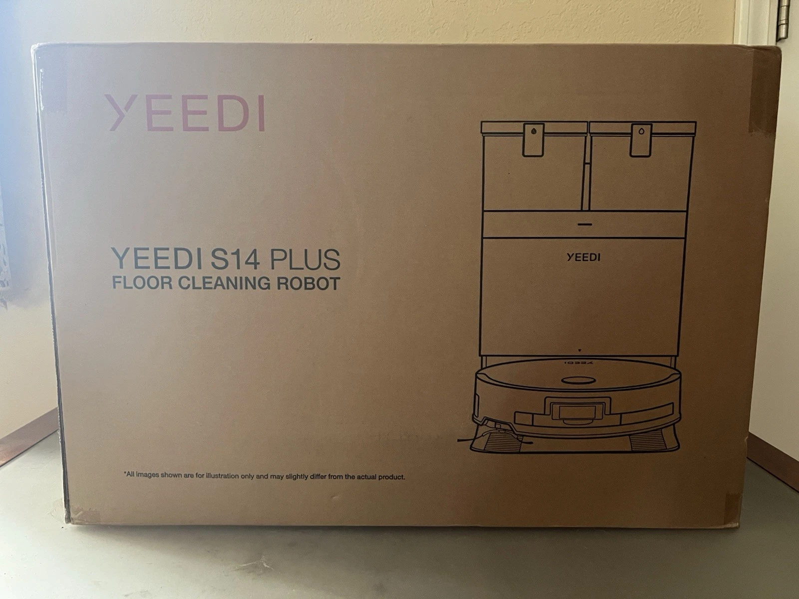 Yeedi S14 Plus AI Robot Vacuum and Mop 18,000Pa Suction OZMO Roller Mopping NEW