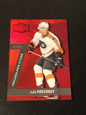 2016 Fleer Showcase Metal Universe PMG Red /150 Ivan Provorov #MU-41 Rookie RC