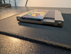 The Simpsons Bart vs the World (NES) Game Only | Tested | Authentic