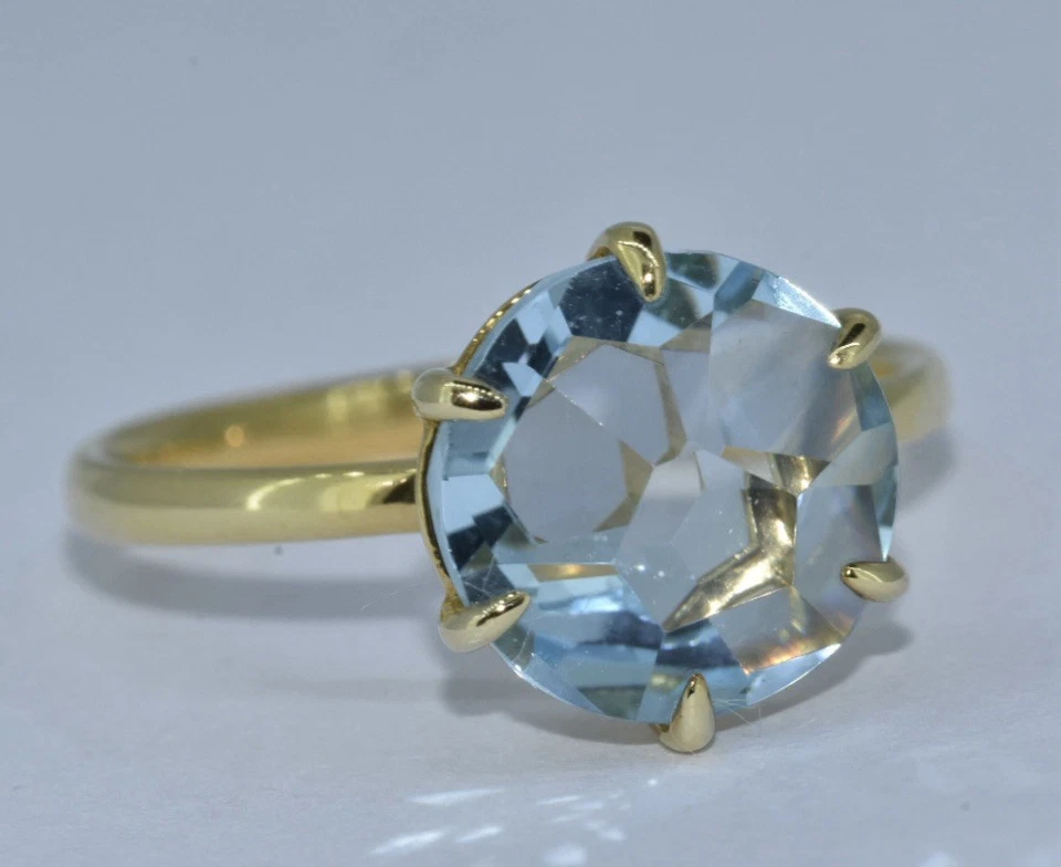 Anillo Topacio Azul Ippolita 18k Foto 4 de 4