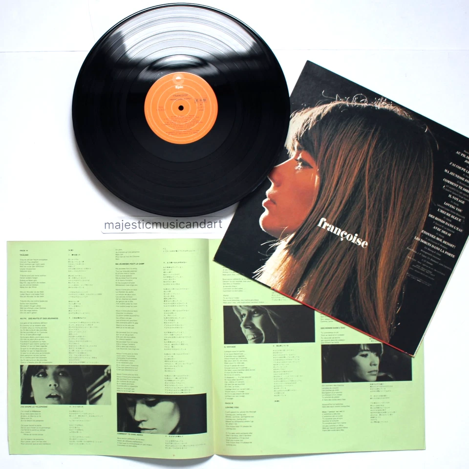 PRISTINE ORIGINAL PROMO FRANCOISE HARDY VINYL LP NM - Image 3 of 4