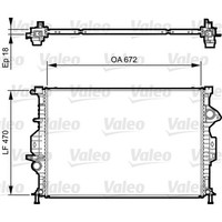 Valeo KÜHler MotorkÜHlung Passend FüR Ford C-MAX Focus Galaxy Grand Kuga Mondeo