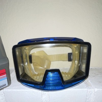 Scubapro Tri-Vent Crystal Blue Dive Mask 24-275-000 with Case