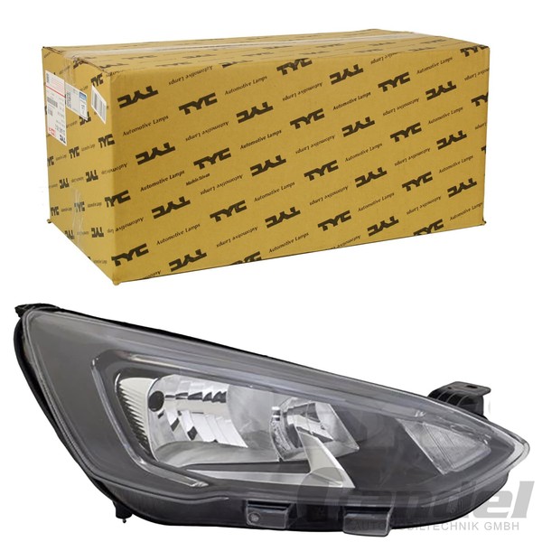 TYC H7/H1 Scheinwerfer Rechts Passend FüR Ford Focus | 20-16703-26-9-image