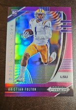 2020 Panini Prizm Draft Picks Rookies Kristian Fulton #158 Purple Prizm (RC)