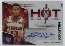 2020 Panini NBA Hoops Hot Signatures Rookies Robert Woodard II #HR-RW2 Auto 0t02