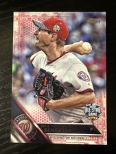 2016 Topps Update Series - All-Star Max Scherzer #US19 Pink /50