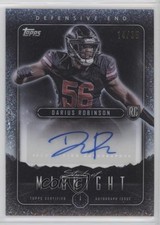 2024 Topps Midnight Stroke of Winter Solstice /35 Darius Robinson Auto 1b7o