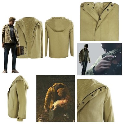 Resident Evil Village- Ethan Winters Cosplay Village Padded Coat Halloween suit