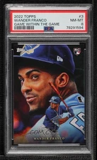 2022 On Demand Game Within The /24957 Paul Jennis Wander Franco PSA 8 Rookie RC