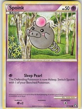 Spoink 77/102 Triumphant Pokemon Lightly Played LP