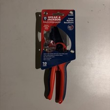 Spear & Jackson 6060BS Razorsharp Large Bypass Secateurs with Comfort Grips