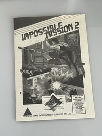 Impossible Mission II NES HES Game Complete AUS SEI Cardboard Release
