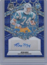 2024 Panini Mosaic #SC-RMX Ron Mix Scripts No Huddle Blue