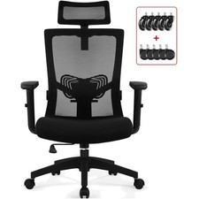 Bürostuhl, Arbeitsstuhl, Drehsessel, Drehstuhl, Ergonomisch, mit Wippfunktion