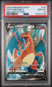 Charizard V Full Art 153/172 Brilliant Stars - Ultra Rare Holo
