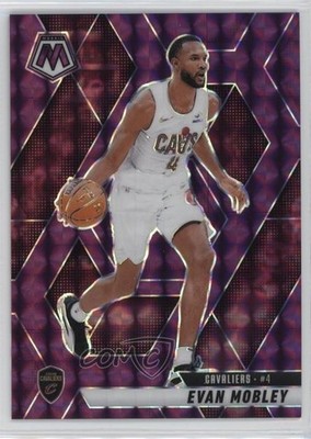2024-25 Panini Mosaic Purple Mosaic Prizm 70/99 Evan Mobley #133 11nu