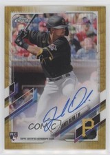 2021 Topps Chrome Rookie Gold Wave Refractor 13/50 Jared Oliva #RA-JOL Auto k4c