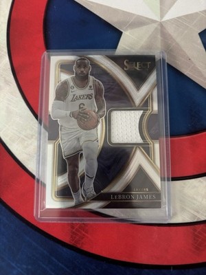 2022-23 Panini Select #SS-LJ LeBron James Selective Swatches