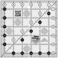 Creative Grids 6.5" Square Quilting Ruler Template CGR6 