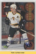 1995 Classic 5 Sport Signings Blue Foil Signature /295 Wade Redden #S71 READ 0a3