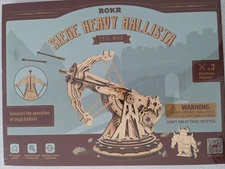 ROKR Siege Heavy Ballista Epic War 3D Wooden Puzzle KW401