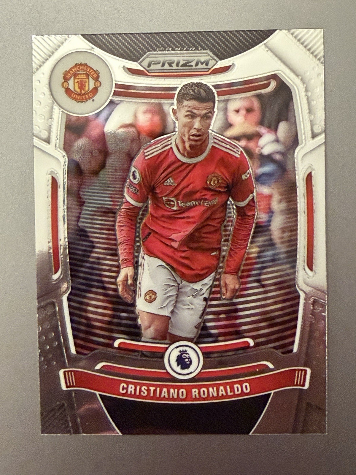 Panini Prizm Premier League 2021-22 Cristiano Ronaldo Man United #283 Base