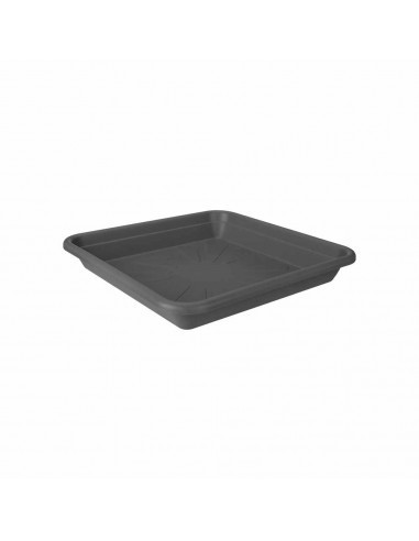 universal saucer square 30cm anthracite elho