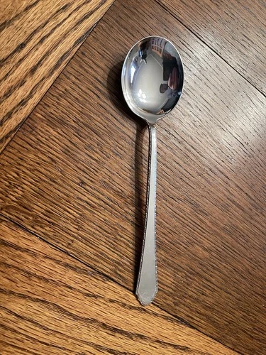 Lunt William and Mary Sterling Silver Cream Soup Spoon(s) - 6 1/2" - No Monogram