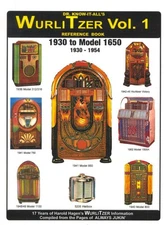 WurliTzer Vol. 1 Ref book 1930-1954 jukebox repair