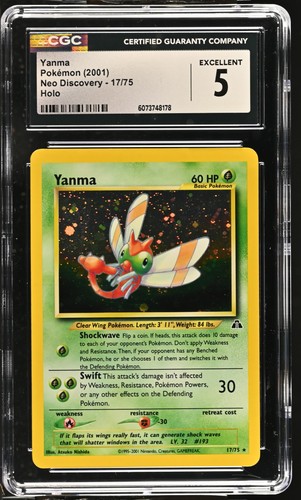 Yanma (Unlimited) graded CGC 5 for sale on eBay