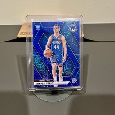 2024-25 Mosaic Nikola Topic RC Rookie Blue Scope Prizm /35 SP SSP Color Match