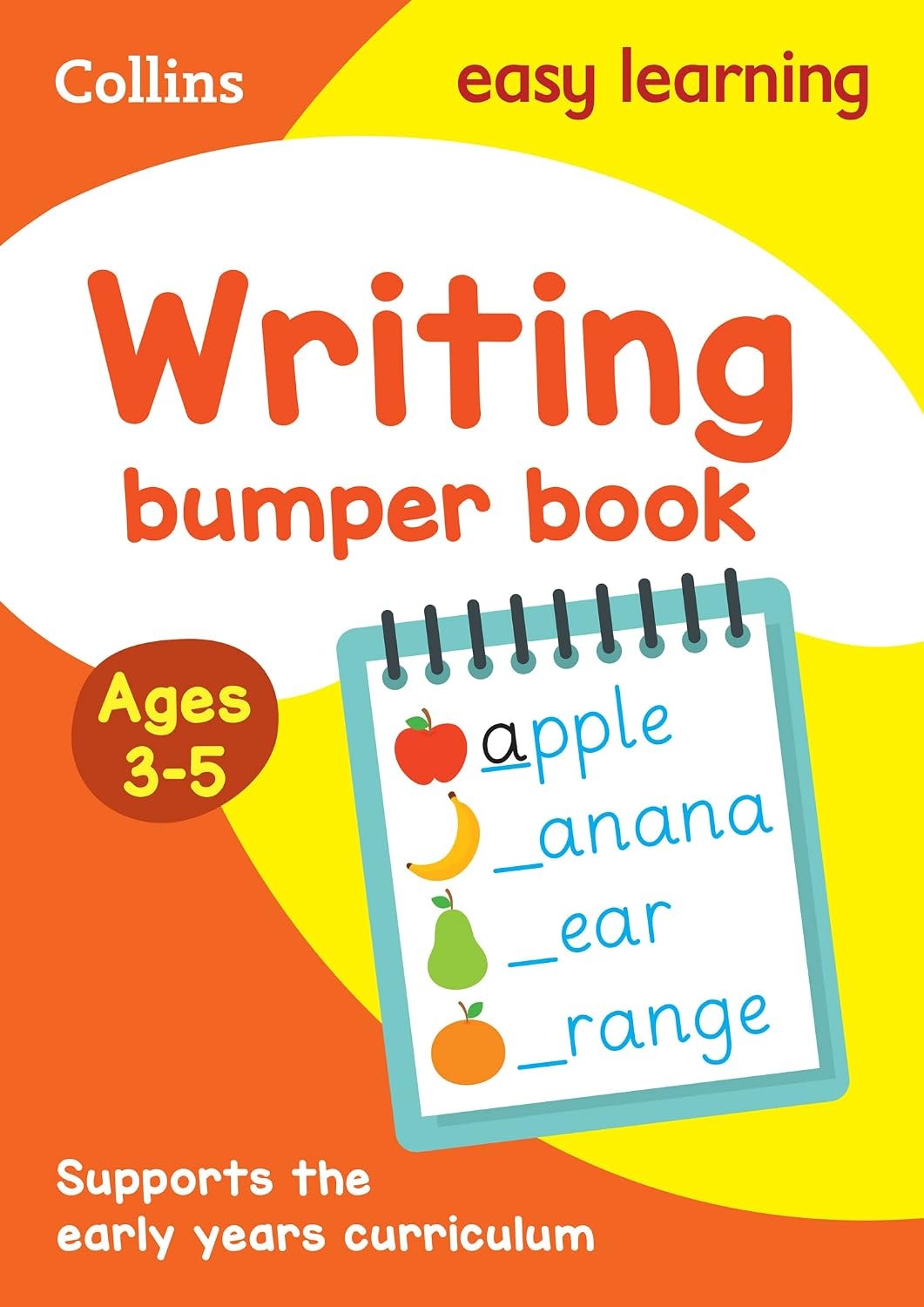 Writing Bumper Book Ages 3-5: Ideal for home learning (Collins Easy Learning Preschool) - Image 2