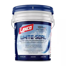 White-Seal 5 Gal. Acrylic Elastomeric White Reflective Roof Sealer